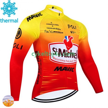 St Michel Auber 93 Mavic Cykeltrøje Viter Thermal Fleece 2024